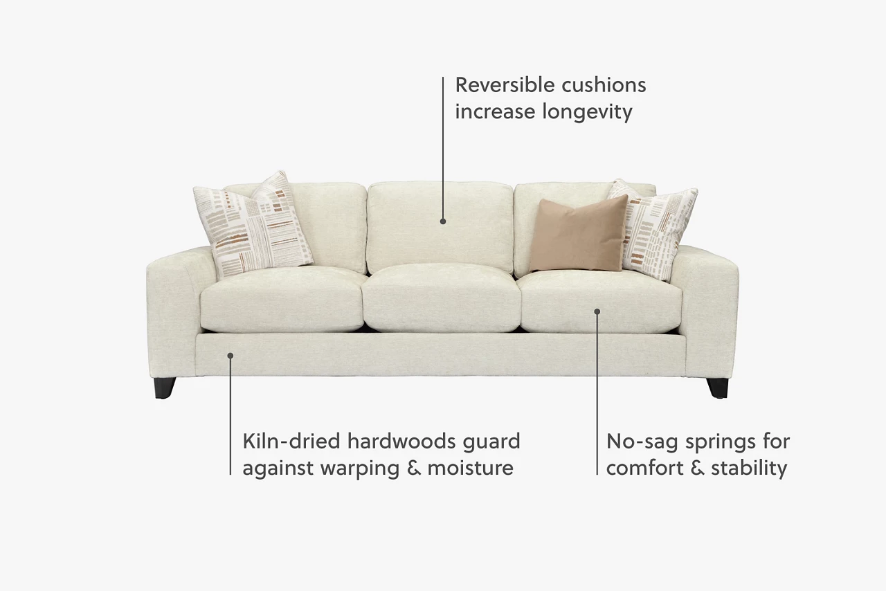 Harmony 97 Inch Sofa