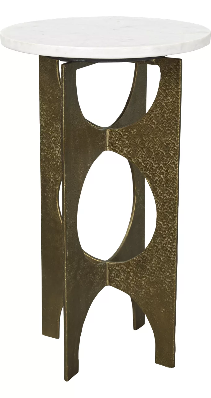 Athena Marble Accent Table