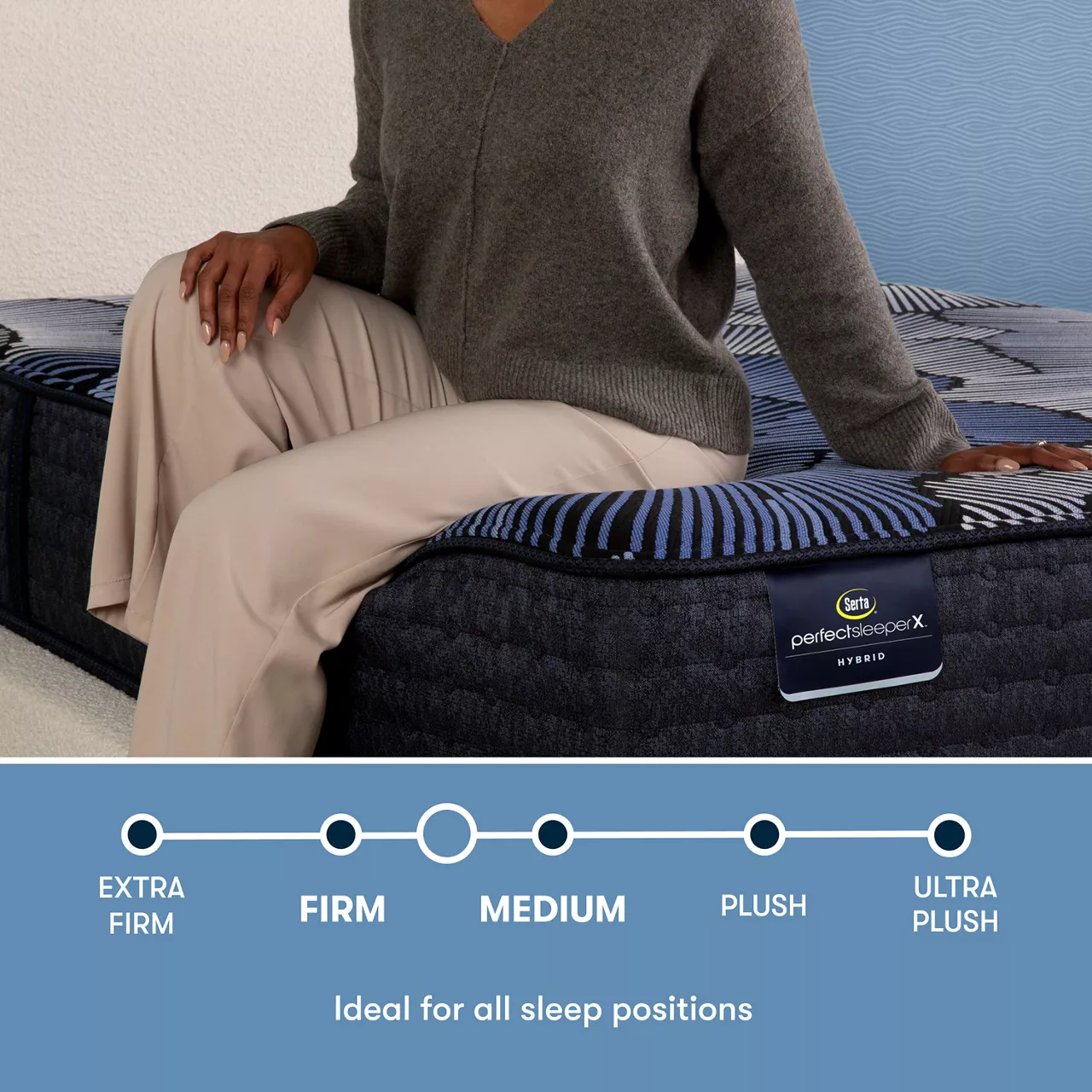 Serta® Perfect Sleeper X™ Hybrid Prescott Medium Firm Tight Top Mattress