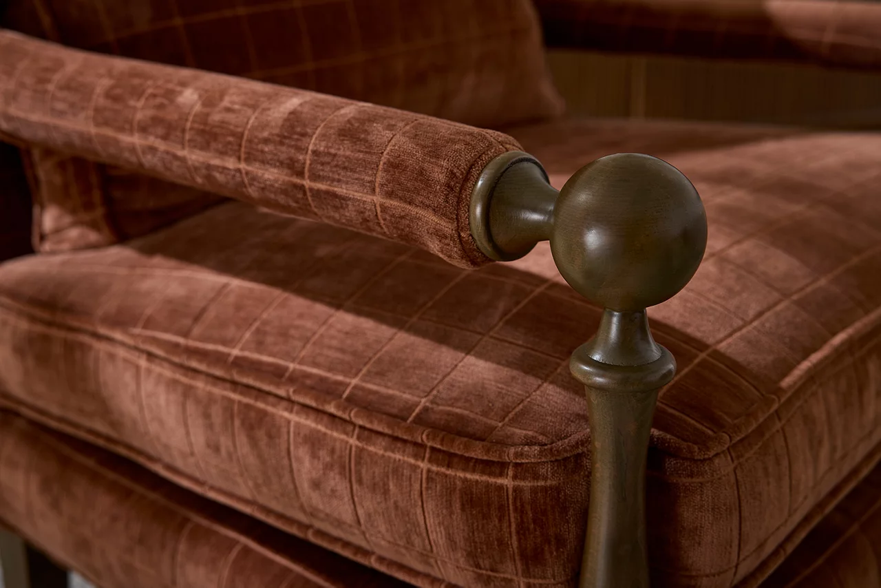 Adelaide Wooden Accent Chair