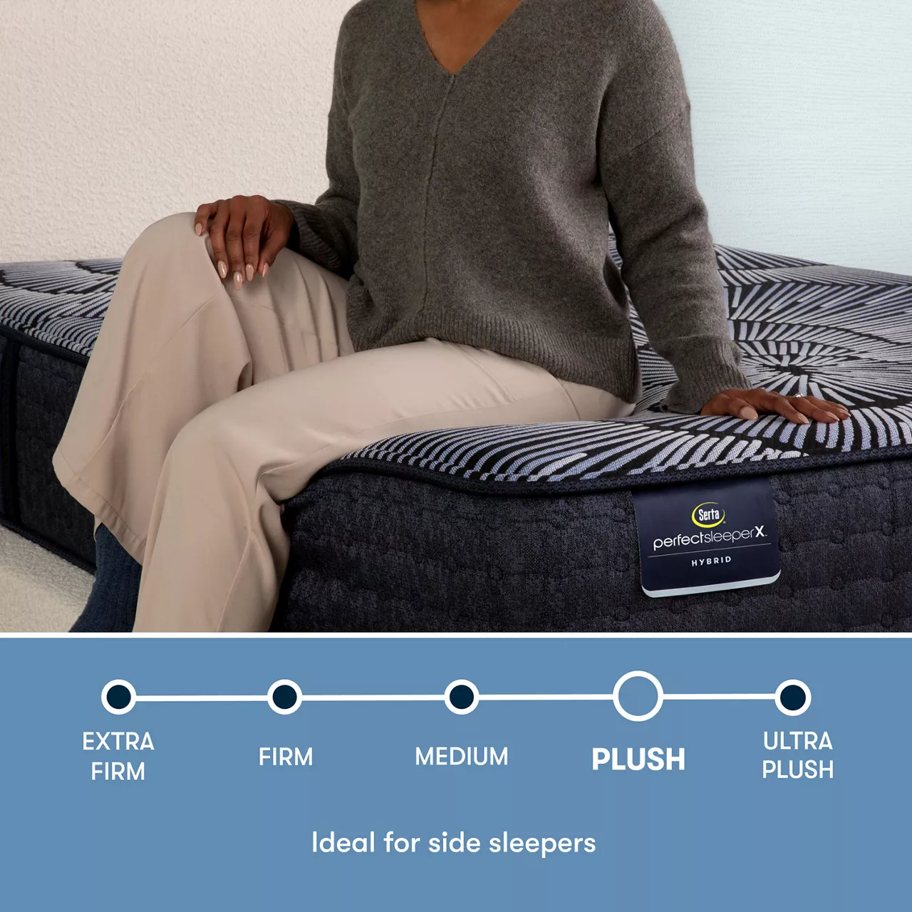 Serta® Perfect Sleeper X™ Hybrid Prescott Plush Tight Top Mattress 4 Serta® Perfect Sleeper X™ Hybrid Prescott Plush Tight Top Mattress